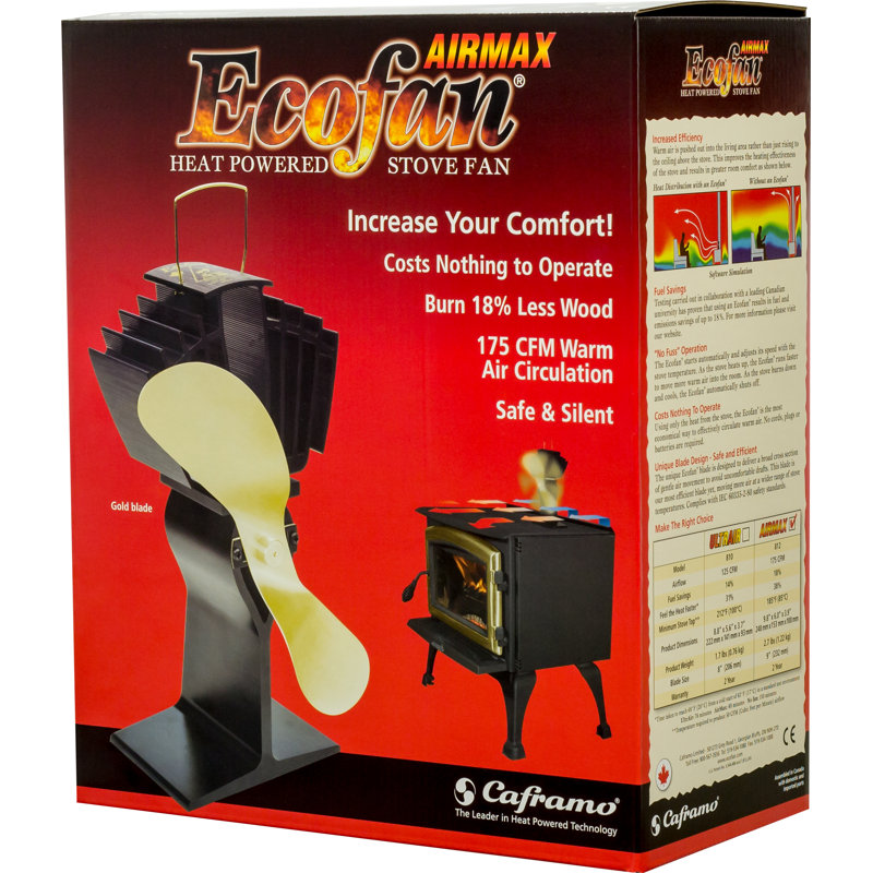 Ecofan AirMax Stove Fan & Reviews Wayfair